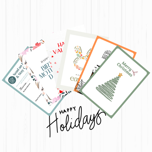 Holiday & Special Occasion Cards — Digital Download