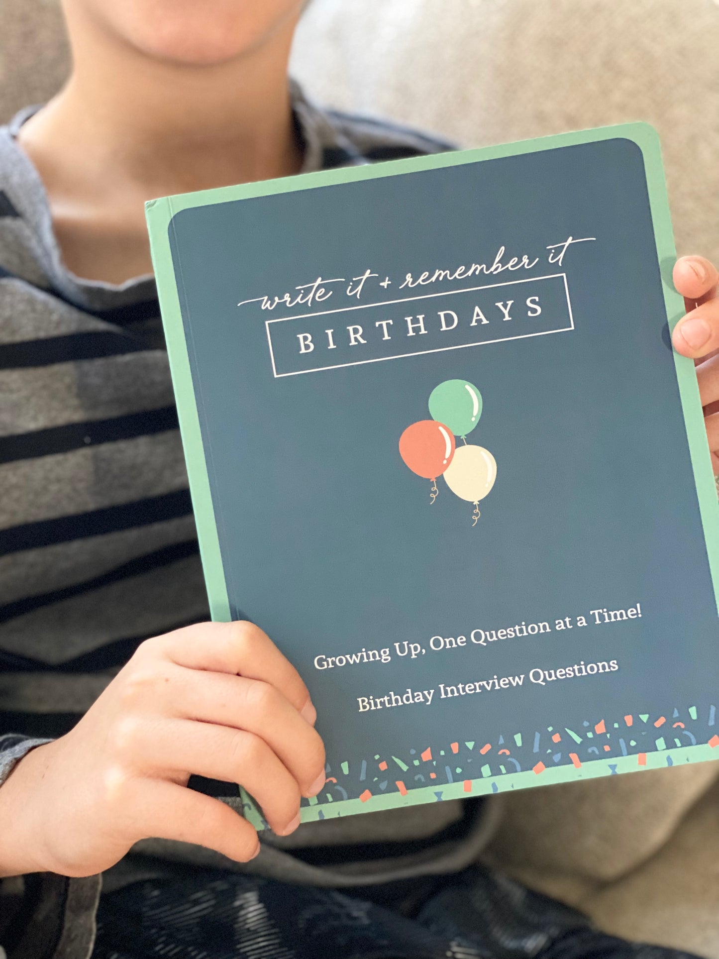 Happy Birthday Interview Questions Book (Age 1-18)