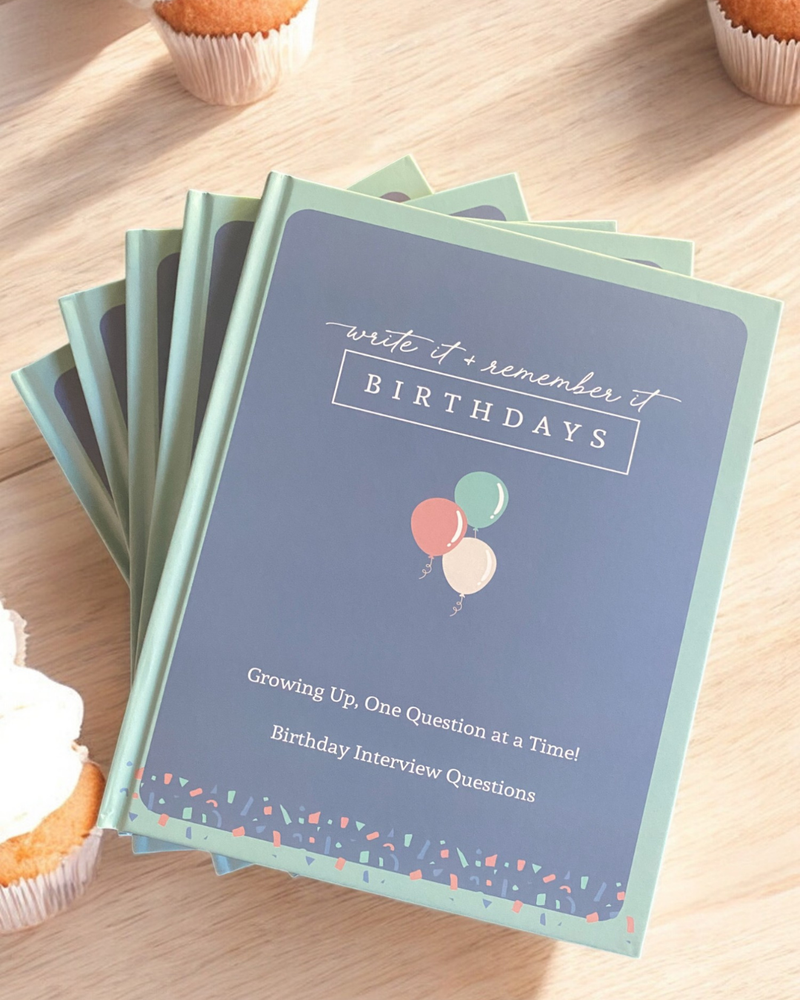 Happy Birthday Interview Questions Book (Age 1-18)