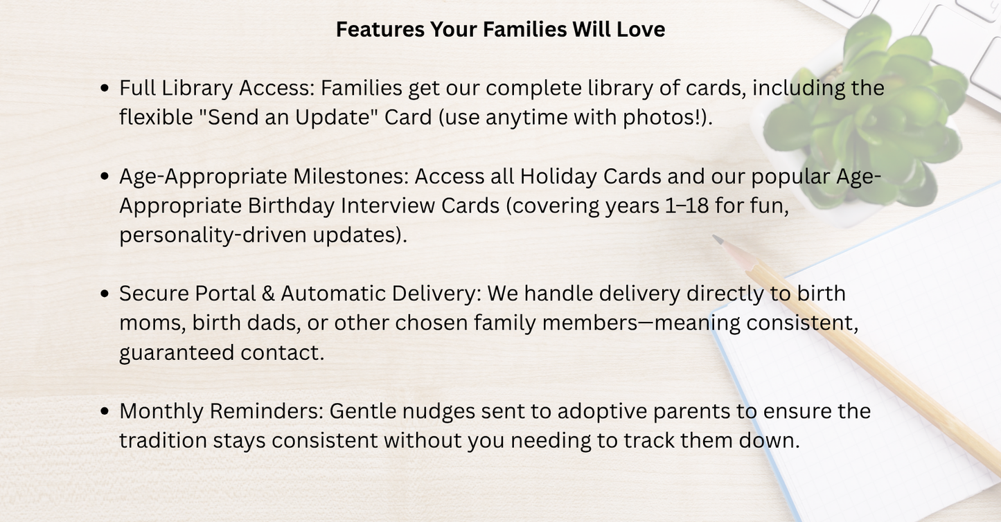 Digital Cards That Connect (Unlimited Families)