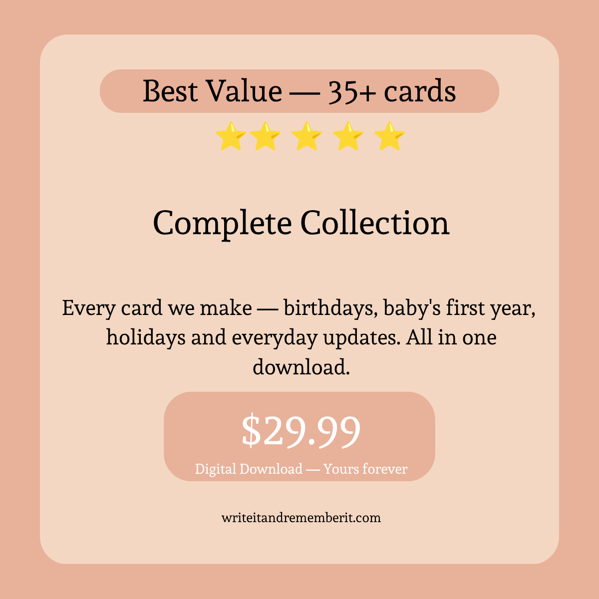 Cards That Connect — Complete Collection — 35+ Cards — Digital Download