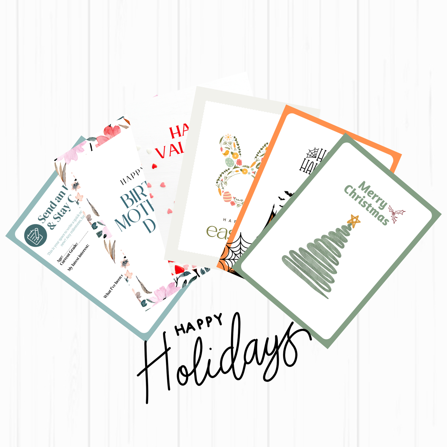 Holiday & Special Occasion Cards — Digital Download