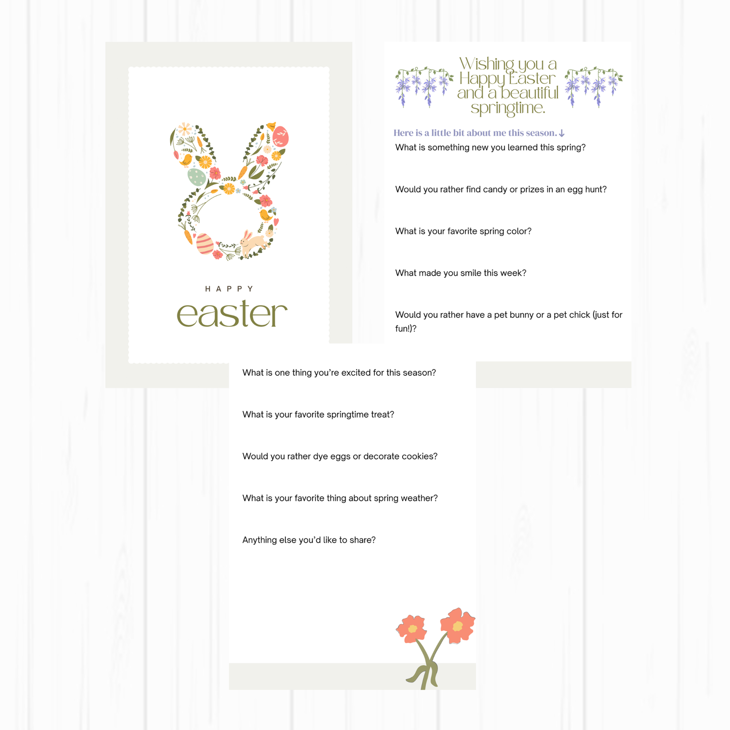 Holiday & Special Occasion Cards — Digital Download