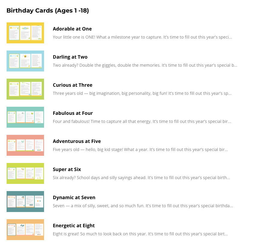 Digital Cards That Connect (Up to 10 Families)