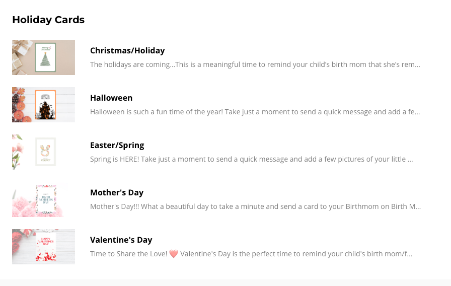 Digital Cards That Connect (Up to 10 Families)